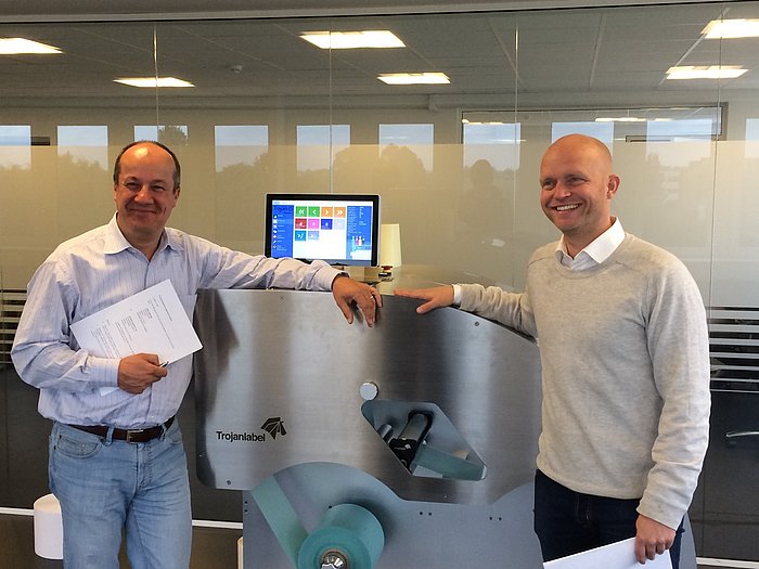 Trojanlabel verkauft mehr als 30 Maschinen auf der Labelexpo Europe!
